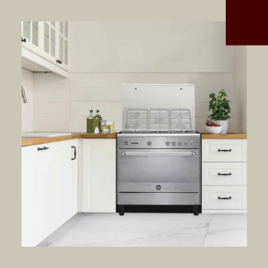 CLASSICA VALORE 90CM GAS HOB, GAS OVEN, GAS GRILL STAINLESS STEEL
