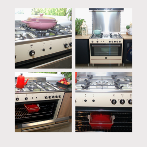 RUSTICA 90CM GAS HOB, GAS OVEN, GAS GRILL CREAM