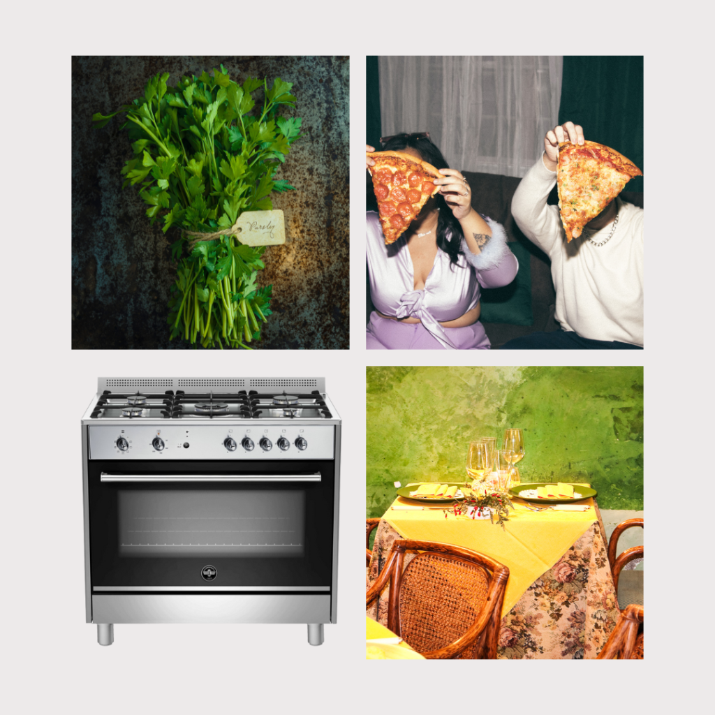 RUSTICA 90CM CI GAS HOB, ELECTRIC OVEN, ELECTRIC GRILL