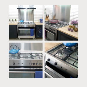 RUSTICA 90CM GAS HOB, GAS OVEN, GAS GRILL STAINLESS STEEL