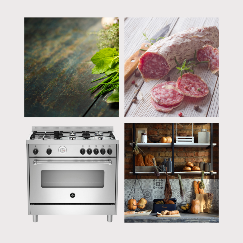 AMERICANA 90CM GAS HOB, GAS OVEN, GAS GRILL STAINLESS STEEL