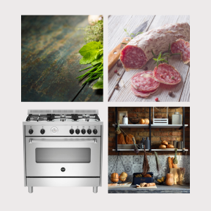 AMERICANA 90CM GAS HOB, GAS OVEN, GAS GRILL STAINLESS STEEL