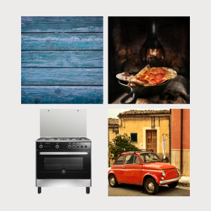 MODERNA VALORE 90CM GAS HOB, GAS OVEN, GAS GRILL STAINLESS STEEL & BLACK