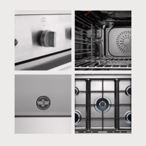 CLASSICA VALORE 90CM GAS HOB, GAS OVEN, GAS GRILL STAINLESS STEEL