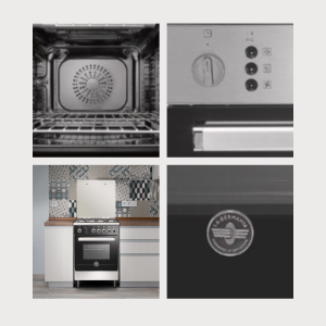 CLASSICA VALORE 60CM GAS HOB, GAS OVEN, GAS GRILL STAINLESS STEEL