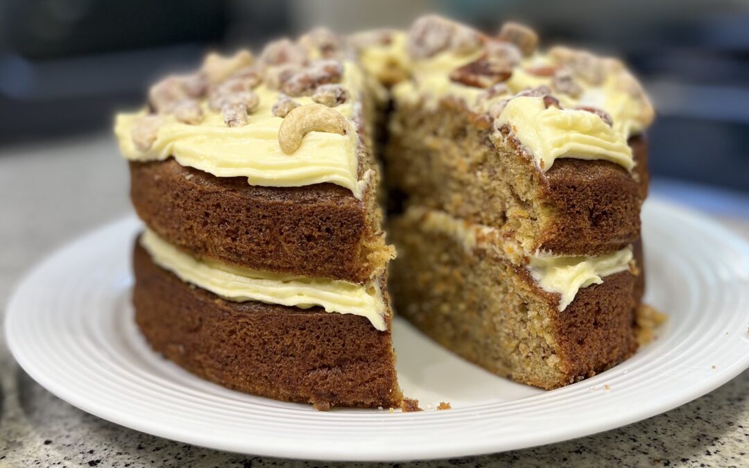 Banana in the Crumb. Mascarpone on Top. Rethinking Carrot Cake