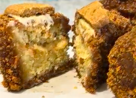 Soft Lamingtons with a Hidden Biscoff Centre You Didn’t Expect